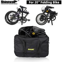 Rhinowalk 16" 20" Folding Bike Carry Bag Portable Bicycle Storage Box Cycling Bike Transport Case Travel Bycicle Accessories