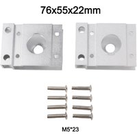 2Pcs Camping Table For IGT Table Telescopic Leg Fixing Silver Aluminum Alloy Connector Silver Hinge Replace Practical Supplies