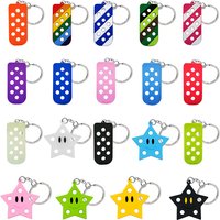 1PCS Shoe Charms Holder Keychain Board fit Shoe Charms Decoration Women Men Shoe Pins Accessories Organizer Handbag Pendant