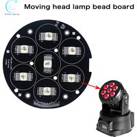 7x12w RGBW Moving Head Light LED Board 7x18W RGBWA UV Stage Lighting System Repair Parts