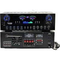 AV-9388BT 2200W Professional 7-Channel BT Wireless Amplifier High-Fidelity Home Theater 7.1 Speaker System Metal