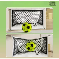 Children's Indoor Silent Football Solid Sponge Football Silent Patting Ball Parent-Child Learning Training Fabric Football Game