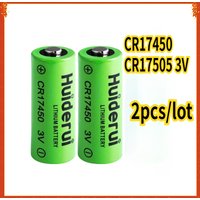 2pcs/lot CR17450 CR17505 3V Smart Water Meter Fire Detector Non-rechargeable Lithium Battery