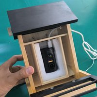 1080P Smart Bird Feeder WiFi Camera Solar Outdoor Induction Birdwatching Device Remote Recording Night Vision IP66 Waterproof