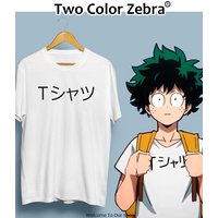 Anime My Hero Academia Midoriya Izuku Deku T-Shirt Cosplay Boku No Hero Academia Cartoon Casual Tee Shirt Tops Women Men