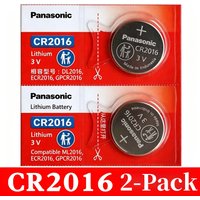2-10pcs 100% Original Panasonic CR2016 3V Lithium Battery for Watch Calculator Remote Control Toys Button Coins Cell