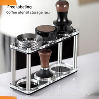 Coffee Tamper Station 51mm 53mm 58mm Distributor Holder Stand Filter Basket Rack Espresso Accessories Barista Tools