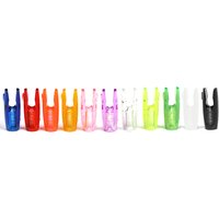 100PCS Arrow Pin Nock G Arrows Tails ID 3.2mm Archery Arrow Nock for Carbon Arrow Shaft DIY Archery Hunting Shooting Accessories