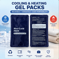 Ice Pack Gel For Pain Relief with Gel Hot And Cold Pack Ice Bags For Pain Relief Hot And Cold therapy Portable Outdoor Travel