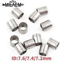 20/40/60pcs Explosion-proof Ring for OD7.2/7.4/7.6mm Arrow Shaft Stainless Steel Arrow Ring Shooting Hunting Archery Accessories