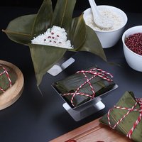 Stainless Steel Zongzi Mold Triangle Rectangle Creative Rice Ball Maker Anti-rust DIY Rice Dumpling Making Tool