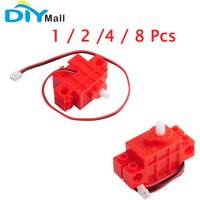 Geekservo 360° Continuous Rotation Gear Motor for DIY Robotics Projects (2P JST-PH 2mm Connector)
