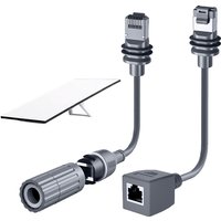 For Starlink Satellite Gen3 V3 Ethernet Extender Adapter SPX to RJ45 Dish Router Gen 3 Rectangular Satellite Converter Cable