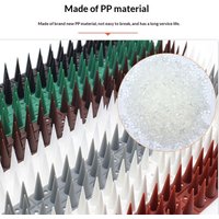 1/5Pcs Balcony Eaves Windowsills Bird Repellent Anti-Cat Bird Repeller Thorn Supplies Fence Wall Plastic Anti-Bird Spikes