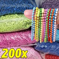 200pcs Colorful Mixed Alloy Split Jump Rings Lobster Clasp Eyelets Screw Pins Keychain DIY Jewelry Making Accessories Supplies