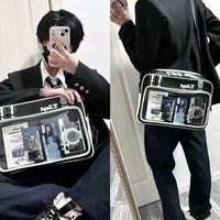 New Graduation Pain Bag Large Capacity Leisure Backpack Sports Student Neutral Versatile Internet Celebrity Crossbody Bag