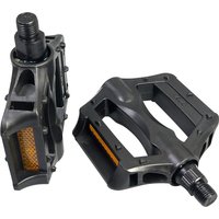 AliExpress NONE 1 Pair Plastic Flat Road Bike Pedals Non Slip Platform Pedals Cycling Accessories For Mountain Bike Fixed Gear Outdoor Sports Bi