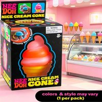 Schylling Needoh Ice-Cream Sensory Toys Stress Relieving Blocks Children's Puzzle Solving Venting Souvenir Pinching Relieving