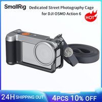 SmallRig Action 6 speciale straatfotografiekooi voor DJI OSMO Action 6 alles-in-één handgreepset met schouderriem -5891