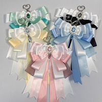 Double Layer Bow Pendant Versatile Ribbon Anime Itabag DIY Pendant Bag Lolita Two-Dimensions Itabag Jewelry Gift