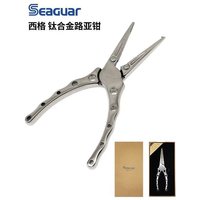 2024 NEW Seaguar Titanium Fishing Lure Pliers SG-108 115g Anti-Rust Multifunctional PE Fishing Line Scissors