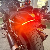NEW Motorcycles Tail Tidy Foldable License Plate Holder Turn Signal Lights For QJMOTOR Flash 600 SRV600 SRV 600 Cruiser 2025
