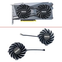 Cooling Fan For Inno3D GeForce RTX 3060Ti GEFORCE RTX 3050 Graphics Card Fan Replacement 85MM 4PIN CF-12915S 0.35A GPU FANS