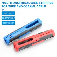 Portable Wire Stripper SK5 Blade Coaxial Cable RG59 RG6 Multifunctional Stripping Cutter Pliers Handle Tool Hardware Tool
