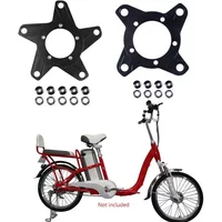 Bafang Ebike Bbs01 Bbs02 Bike Mid Motor Spider Adapter Ring 104bcd/130bcd Chain R8b2 Chain Ring for MTB Electric Bicycle