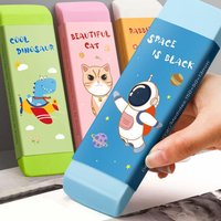 Cute Giant Eraser Soft Double Head Super Large Cute Eraser Students Pencil Eraser for Sketch Writing Kawaii Stationery Gift