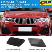 Front Bumper Headlight Headlamp Washer Nozzle Cover Cap For BMW X3 F25 X4 F26 M SPORT 51118064137 LH RH 51117212953 51117261101