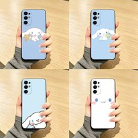 Cute Cartoon Y-Cinnamoroll-s Phone Case Black Silicone Soft For Samsung S25,S24,S21,S22,S23,S30,Ultra,S20,Plus,Fe,Lite
