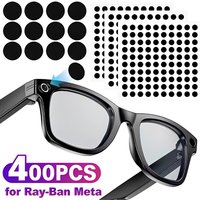 100-400PCS LED Light Cover for Ray-Ban Meta Glasses for Way-farer/Skyler/Headliner Gen1&2 Light Privacy Cover Blocking Stickers