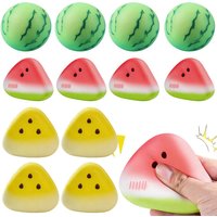 Hot Cute Watermelon Squishy Fidget Toy Slow Rebound Soft Pinch Toy Kawaii Fruit Anti-Stress Squeeze Toy Stress Relief Toy Gifts