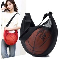 Portable Basketball Storage Bag Single-shoulder Bag for Ball Outdoor Sports Equipment Storage Mesh Bag Volleyball Football Bags