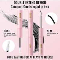 Glue False Eyelashes New Double Heads 2 In 1 Bond And Seal Lash Glue ,Waterproof Long Lasting DIY Cluster Eyelash Glue Cosmetics