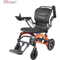 Fast Travel New Lightweight Folding Adult Electric Wheelchairs for the Disabled Power Wheelchair