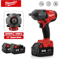 Milwaukee 1300NM NEW Electric Brushless Wrench 18V Cordless Impact Wrench 1/2 Inch Square drive Repair HIGH TORQUE Power Tools image 4