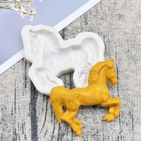 Horse Silicone Cake Baking Mold Sugarcraft Chocolate Cupcake Resin Tools Fondant Decorating Tools