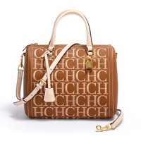 CHCH Women's Shoulder Bag New Embroidered Letter Design Handbag Women's Tote Bag