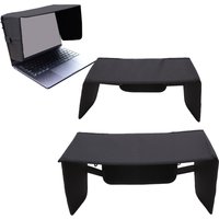 Laptop Privacy Screen Hood Laptop Sun Shade Multifunctional Adjustable Foldable Laptop Privacy Screen Hood for Outdoor