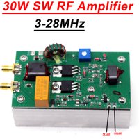 30W ShortWave Amplifier Board 3-28MHz CW SSB Linear RF POWER AMP Signal Drive SW Transmitter/receiver amateur radio QRP station