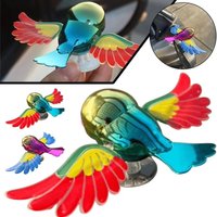Simulated Flying Bird Car Motorcycle Hanging Decoration Wind-activated Flapping Wing Bird Car Decoration Cute Interior Ornament