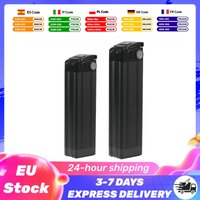 36V 48V Silverfish E-Bike Akku 15Ah 20Ah 18650 Lithium-Akku mit eingebautem BMS für 250W 350W 500W 750W 1000W Bafang Motor Faltfahrrad-Akku mit Ladegerät