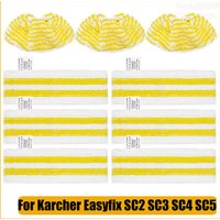For Karcher EasyFix SC2 SC3 SC4 SC5 Handheld Vacuum Cleaner Parts Microfibre washable Steam Mop Rags Mop Pads accessories