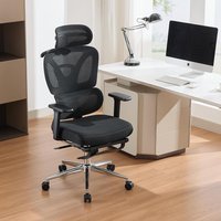 Ergonomic Office Chair High Back Desk Chair with Footrest Dynamic Lumbar Support Swivel Rolling For Home Office Gaming