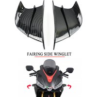 For Aprilia RSV4 X Tuono V4 660 Factory RS250 RS660 RS125 Motorcycle Side Winglet Spoiler Wind Flow Fixing Wing Front Fairing