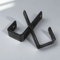 1 set 1 Set Bunk Bed Ladder Hook Sturdy Iron Hooks Fixing Bracket Coated Bedroom Ladder Accessories Loft Stairs Holders