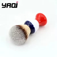 YAQI 24MM Synthetic Knots Brush Resin Handle Shaving Brush Handle for Mens