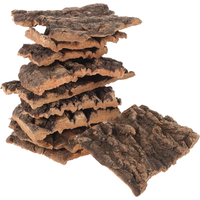 10Pcs Tree Bark Decor Reptile Habitat Terrarium Accessories Pet Products Lizard Climbing Bark Turtle Basking Platform
